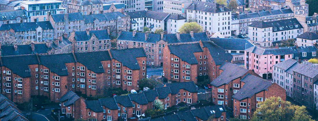 Houses in Edinburgh by Natalie Parham